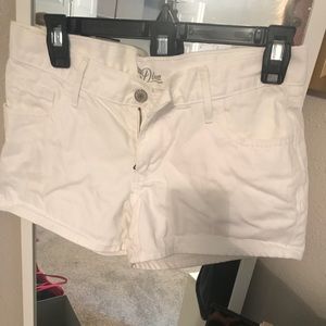 White old navy Diva shorts